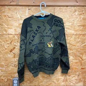 Vintage classic Cricketeer Gold Rush Sweater
